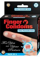 Finger Condoms 6 Pk