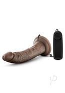 Dr Skin Dr Dave Vibe Cock W/suction Choc