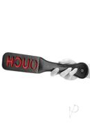 Ouch Bonded Leather Paddle Black