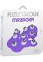 Fuzu Glove Massager Neon Purple