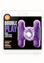 Pwm Double Play Cock Ring Purple